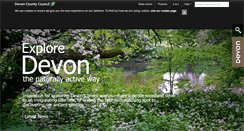 Desktop Screenshot of exploredevon.info